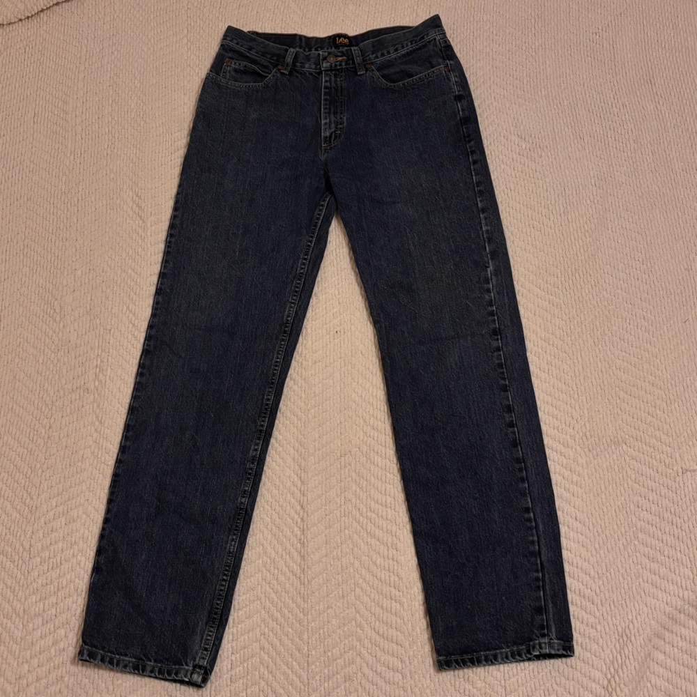 Lee Men's Relaxed Jeans - Dark Blue